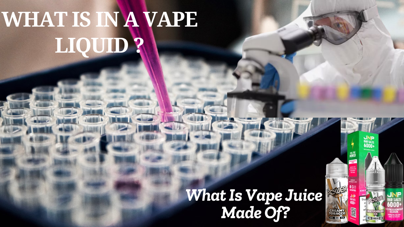 what is in vape liquid